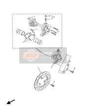 Bremssattel vorne